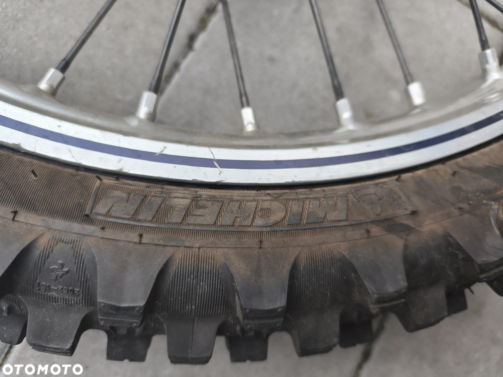 Koło przód, przednie, felga, opona, tarcza hamulcowa przód KTM, Husqvarna, GasGas, Husaberg Excel 21x1,6 - 9