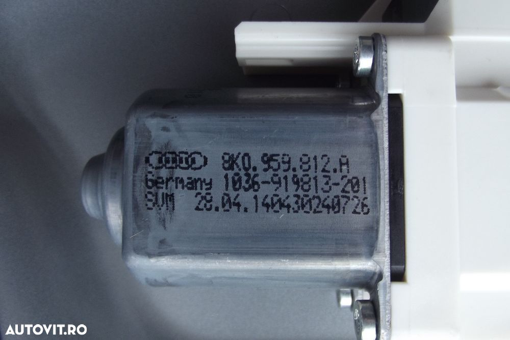 Motoras macara electrica Audi A6 C7 4G 2011-2018 motorase geamuri - 2
