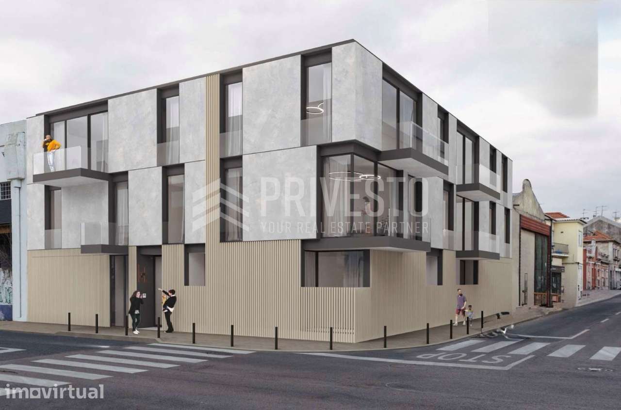 Apartamento T2 NOVO, com terraço - Empreendimento Paiva Couceiro Resid - Grande imagem: 2/9