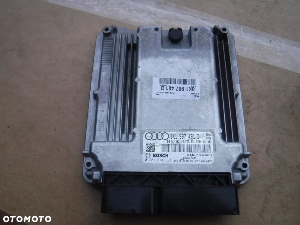 Audi A4 B8 A5 8T sterownik silnika 2.7  TDI 8K1907401D 0281014881 - 1