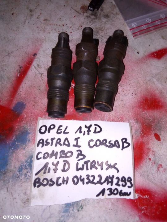 OPEL CORSA B COMBO 1,7 astra 0432217246 wtrysk 0432217299