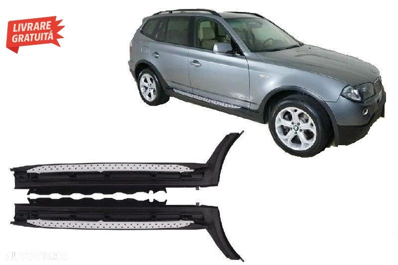 Praguri Trepte Laterale BMW X3 E83 (2004-2010)- livrare gratuita - 9