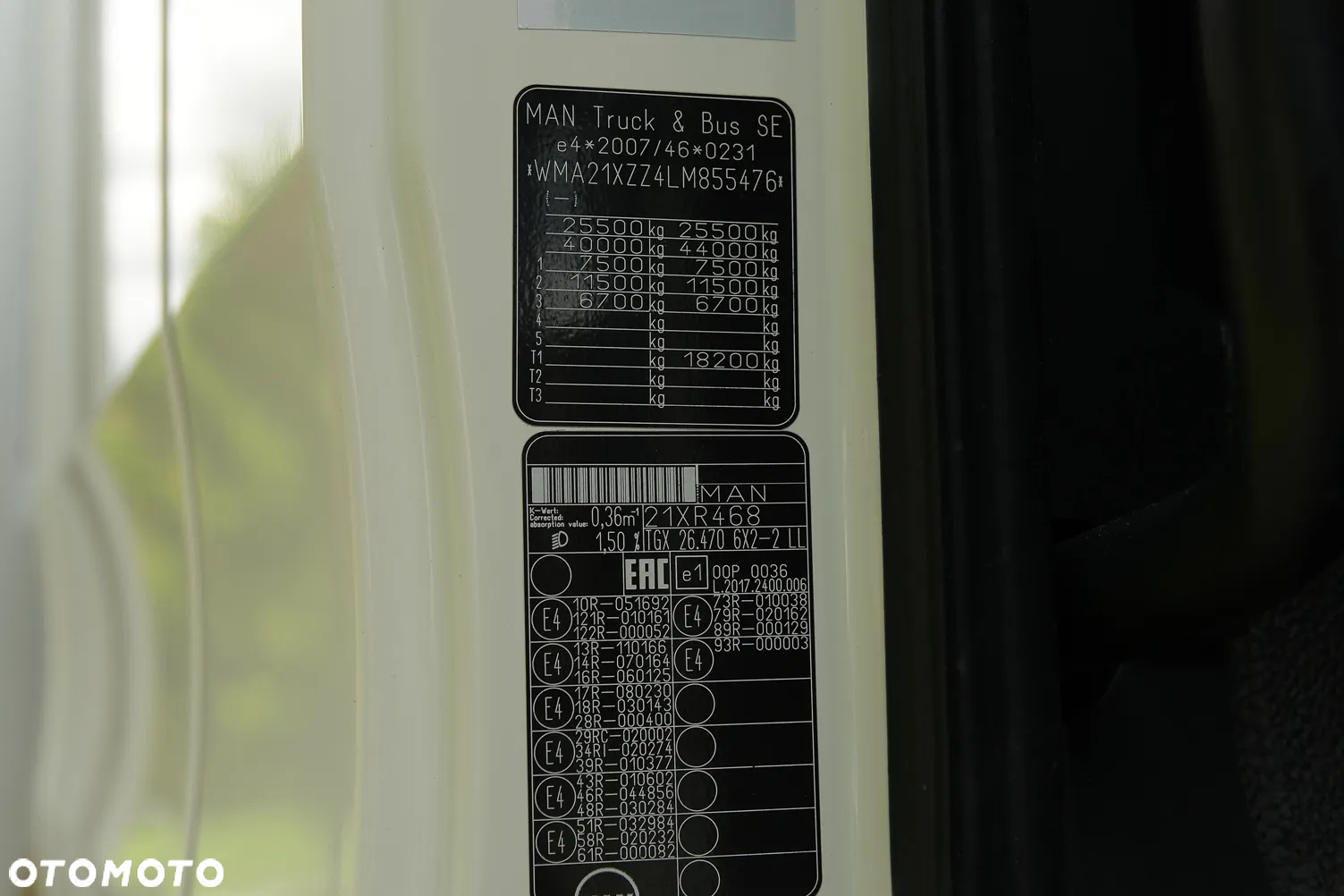 MAN TGX///* 26.470///* 2020///* XXL///* ZESTAW///* TANDEM///* PRZEJAZDOWY///7.70+7.70///* DUŻE ZBIORNIKI///* OŚ PODNOSZONA///* WAGA///* DACH PODNOSZONY///* LEDY///* STAN BARDZO DOBRY - 30