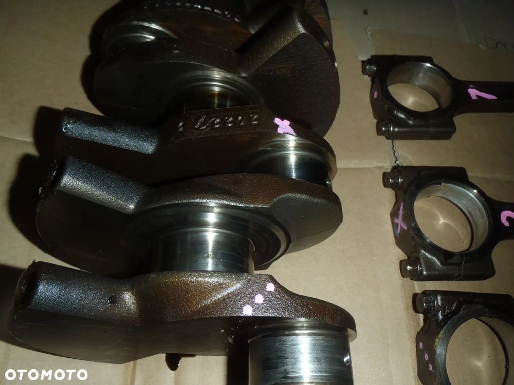 pół miska wał tłoki silnik a nominał  mini cooper r50 r51 r52 r53 1.6 posiadam wszystkie części - 13