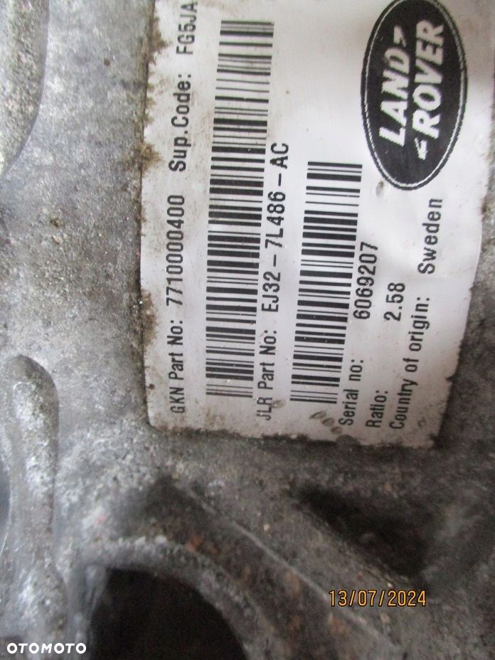RANGE ROVER EVOQUE LIFT 2,0D REDUKTOR EJ32-7L486-AC - 2