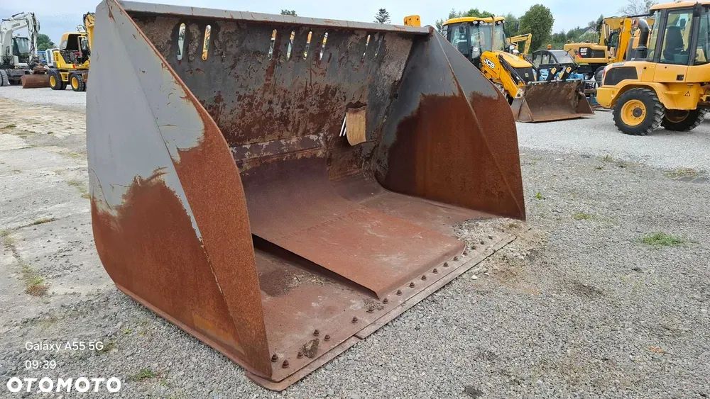 Łyżka ładowarkowa 9,5m3 Volvo L120 L150 Liebherr l550 l556 - 2