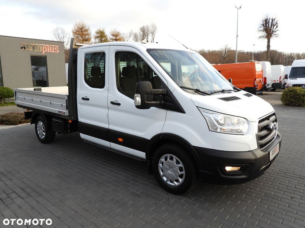 Ford TRANSIT 4X4 SKRZYNIA PODWÓJNA KABINA DOKA 6 MIEJSC TEMPOMAT LEDY ASO KLIMATYZACJA  170KM - 5