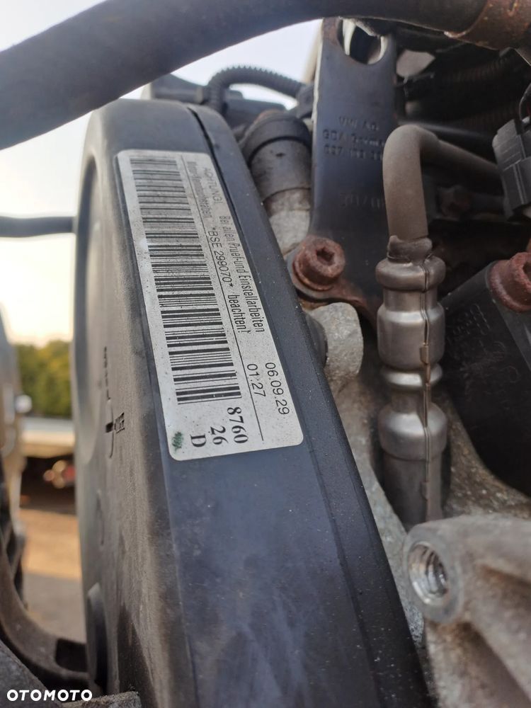 Audi Seat Skoda Volkswagen 1.6 8V 102KM silnik kompletny kod BGU BSF BSE niski przebieg - 9