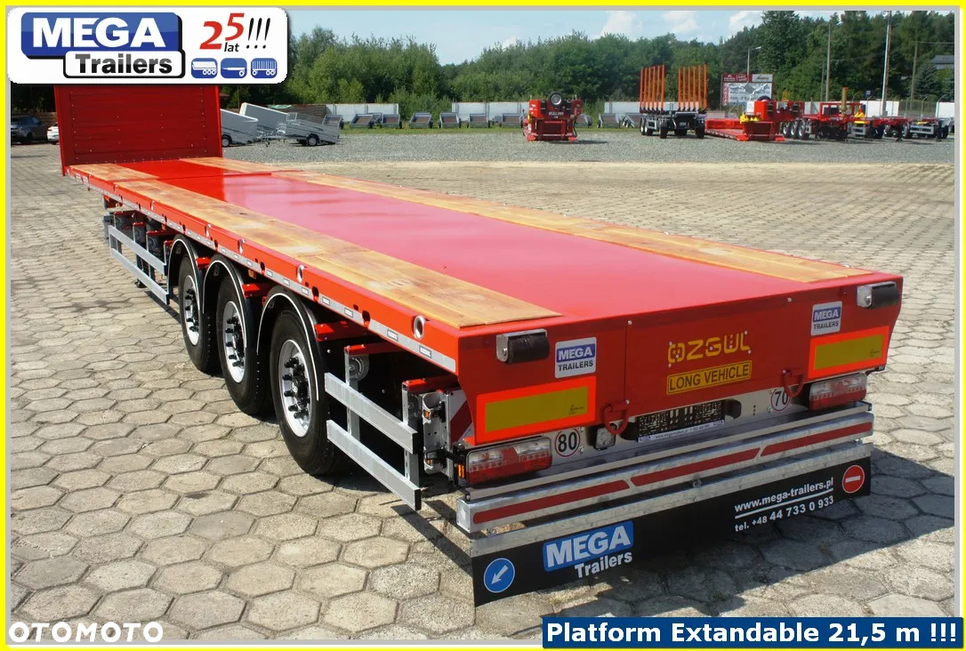 Inny TELEMEGA wysuw 7.50 m, 3 osie, ADR EX3- MEGA Trailers!! - 12