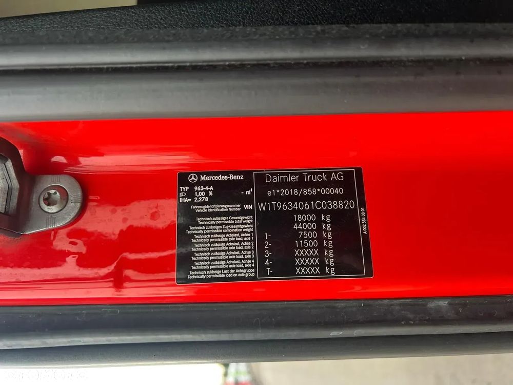 Mercedes-Benz ACTROS L bez retardera prokontraktowy - 40