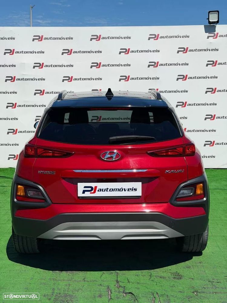 Hyundai Kauai 1.0 T-GDi Premium Pele/Tec.Vermelho - 8
