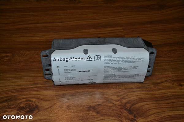 VW GOLF V KOMBI JETTA AIRBAG PODUSZKA PASAŻERA 1K0880204H