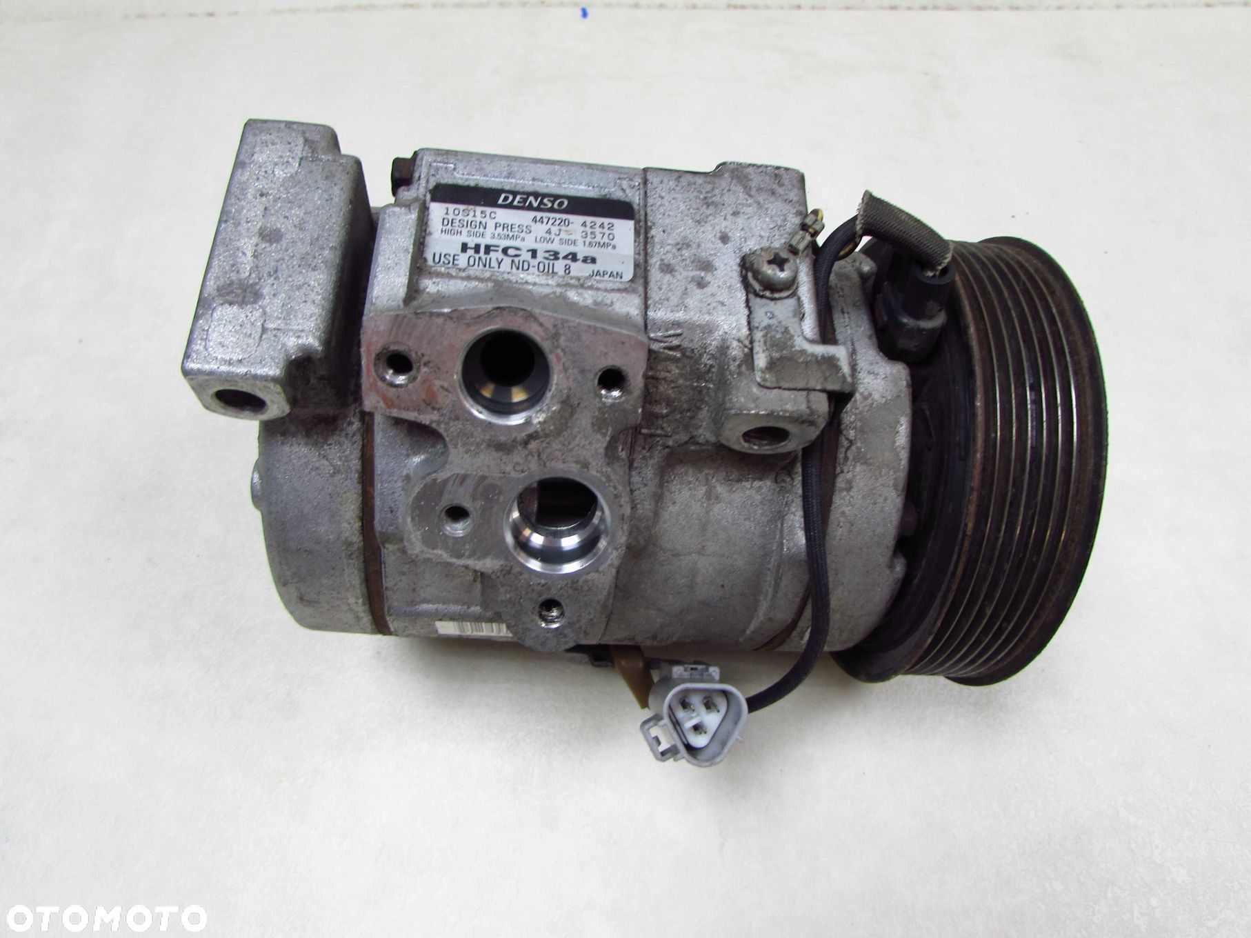 TOYOTA DYNA HIACE V 2.5 3.0 D4D 01-15 SPREZARKA KOMPRESOR KLIMATYZACJI 447220-4242 - 1