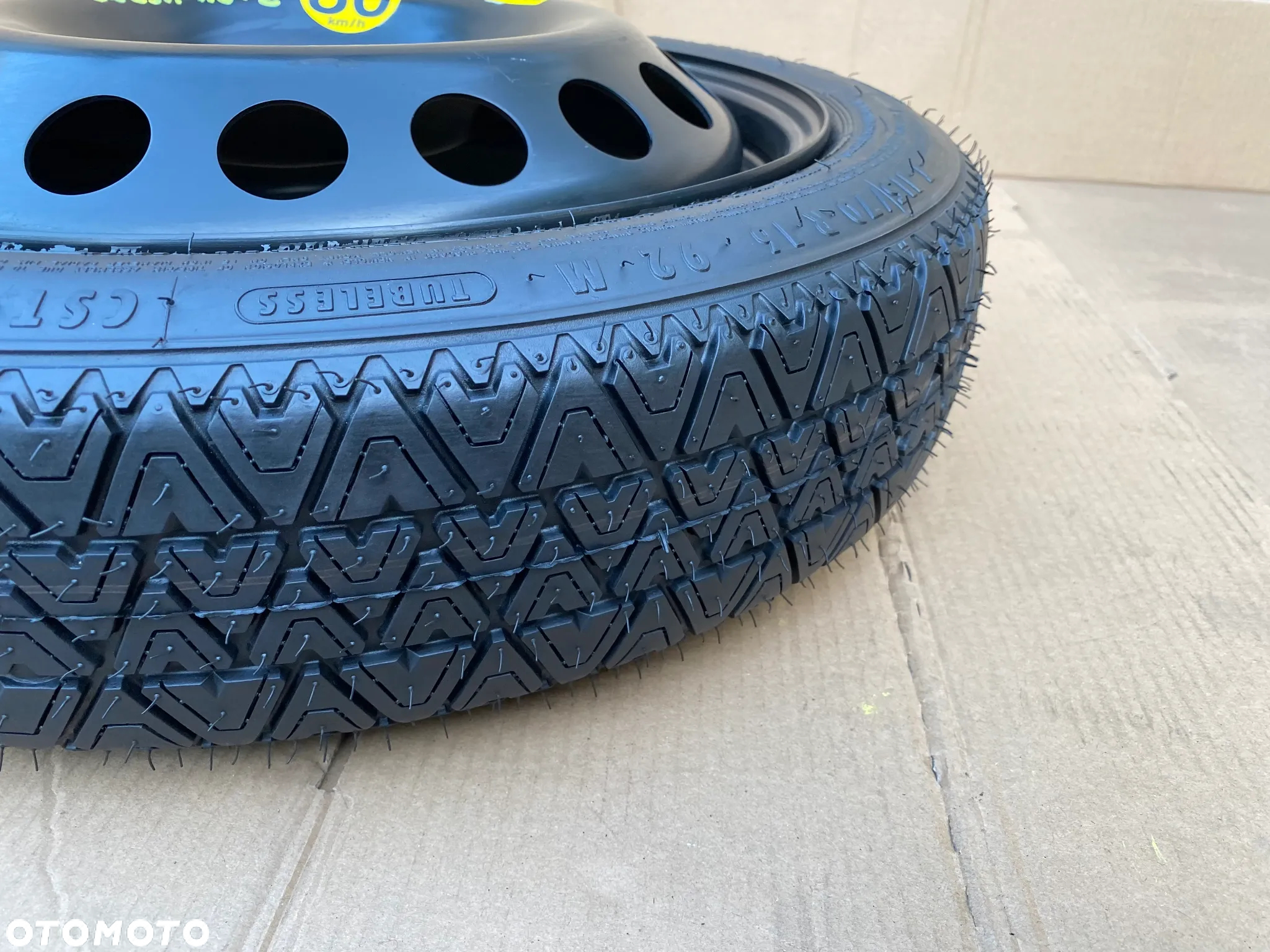 Orginał GM Koło dojazdowe 16 4x100 OPEL ADAM A ROCKS CORSA D E  + Zestaw - 3