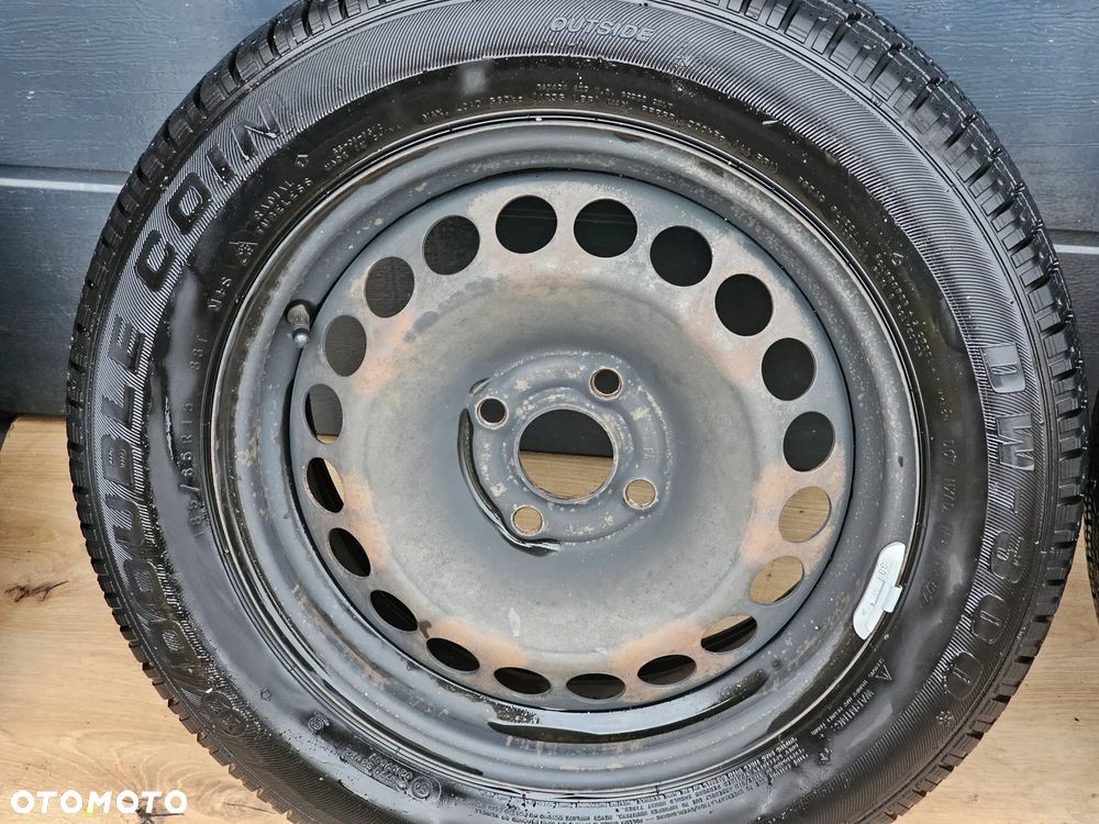 KOŁA FELGI STALOWE OPONY ZIMOWE 2022R 4x100 185/65/15 R 15 ET39 OPEL CORSA C D MERIVA A ASTRA H COMBO - 6