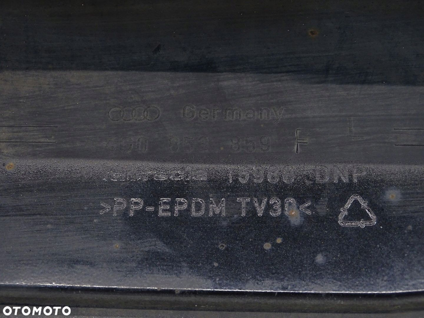 LISTWA PROGOWA LEWA AUDI A6 C7 4G SEDAN / KOMBI S-LINE LZ9Y 4G0853859F - 9