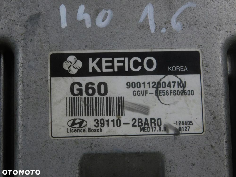 39110-2Bar0 Sterownik Silnika Hyundai I40 1.6 Gdi 2012-2019 - 2