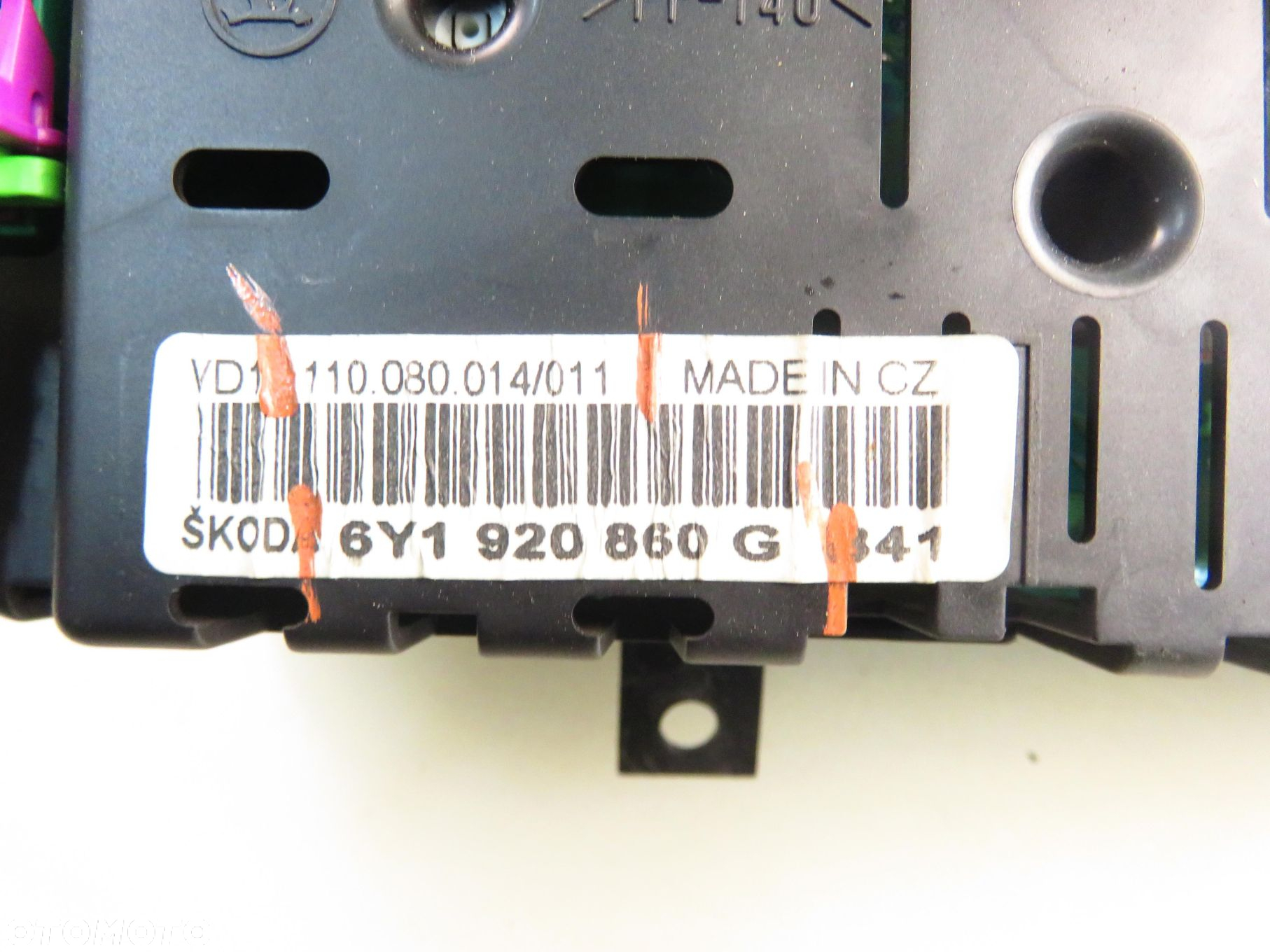 LICZNIK SKODA FABIA I 1.4 - AZF 6Y1920860G 110080014011 - 5