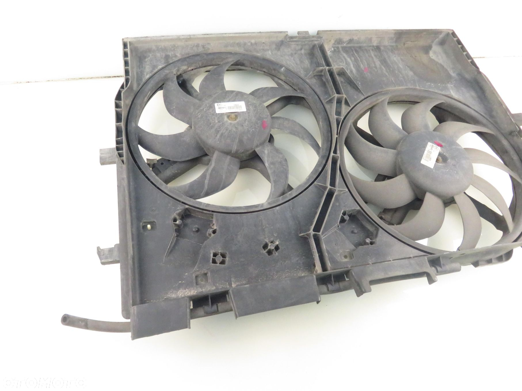 WENTYLATOR CHŁODNICY CITROEN JUMPER II 2.2 HDi 120 - 4HU D8709005 - 9
