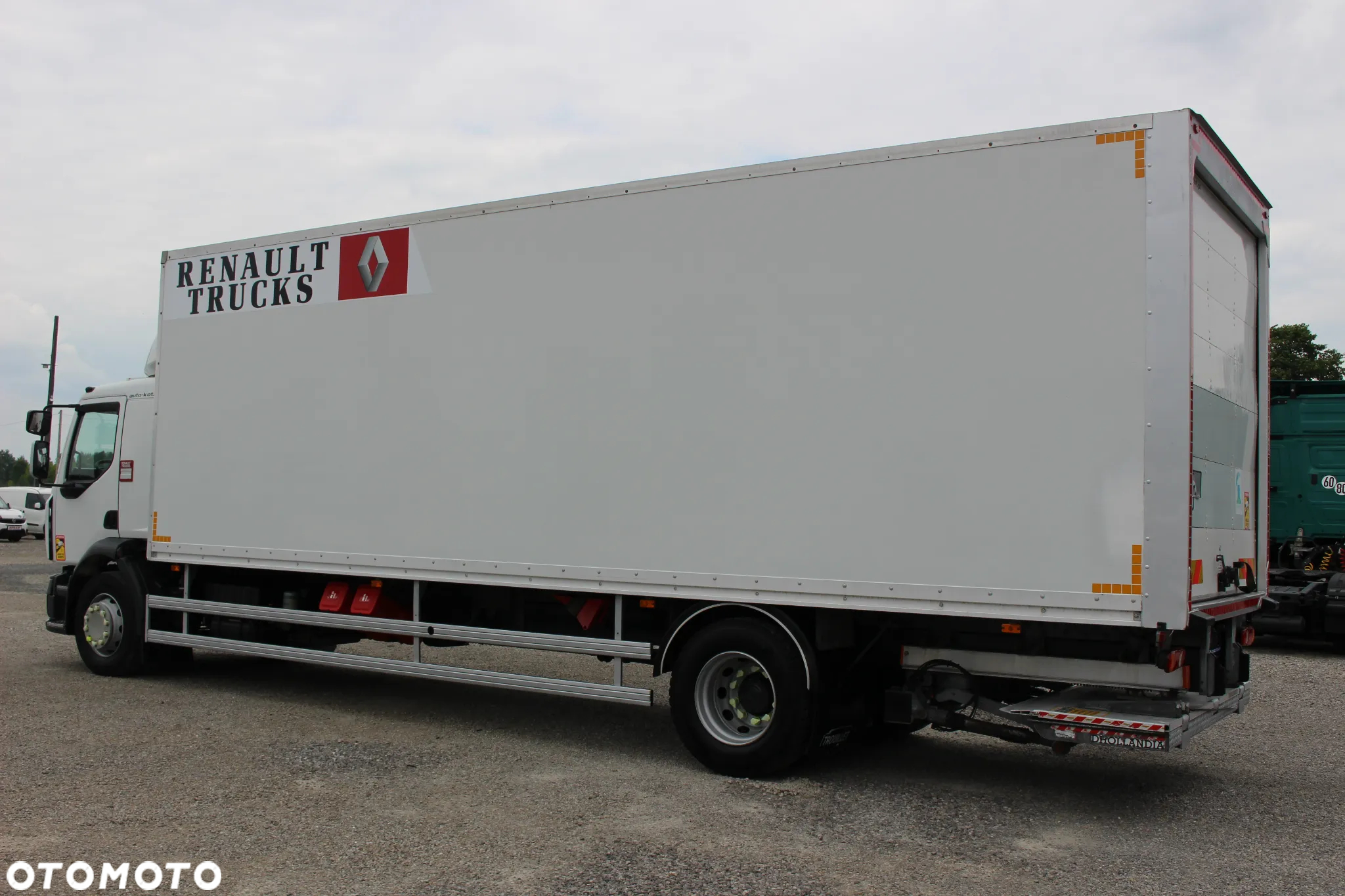Renault D19 *280KM*/ KONTENER + WINDA /21 PALET / KLIMA / OPONY 80%/SERWIS FR/ SUPER STAN / - 10