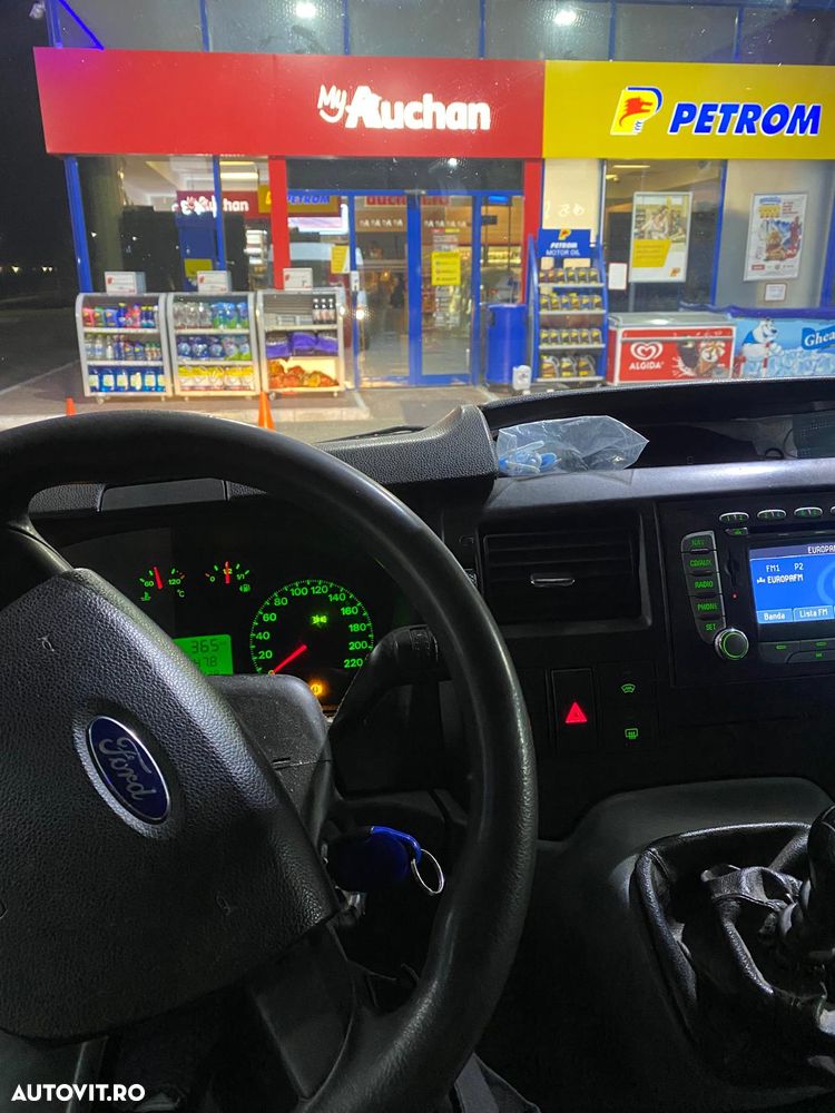 Ford Transit an 2013 2.2 tdi E5 Unic Proprietar de 10 ani Stare buna Carte Service Fără accidente L2H2 Navi Revizii la zi km reali Navi - 8