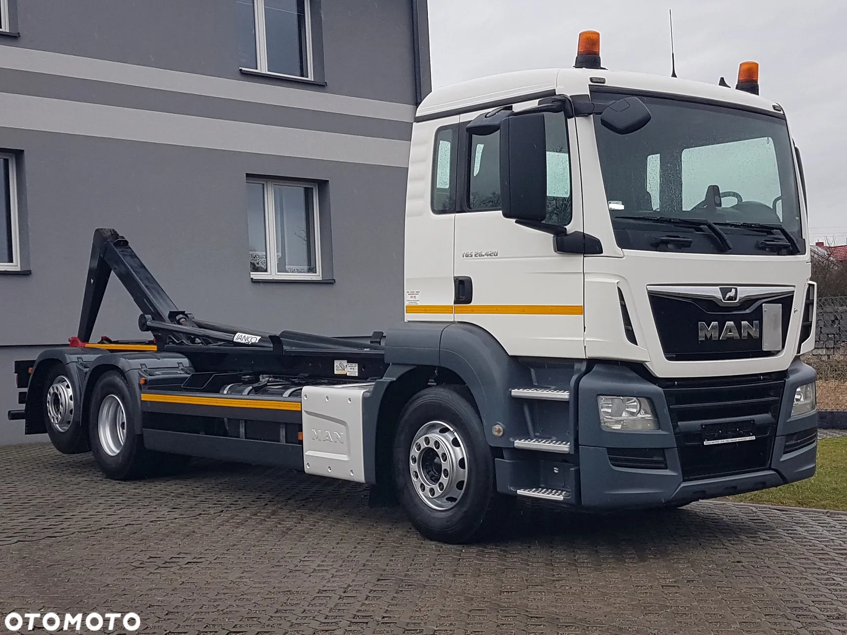 MAN TGS 26.420 E6 HAKOWIEC HS20 6x2 3-OSIE KLIMA - 5