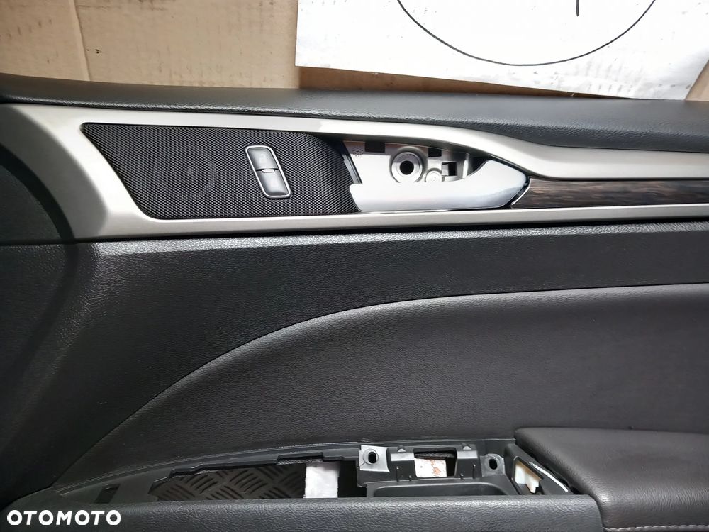 FORD FUSION MONDEO MK5 BOCZKI DRZWI SKÓRA KOMPLET - 14