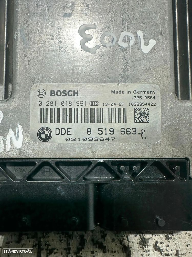 .Centralina Motor Original Bosch BMW Mini N47C16A 8519663 0281018991 2010 - 2016 - 8