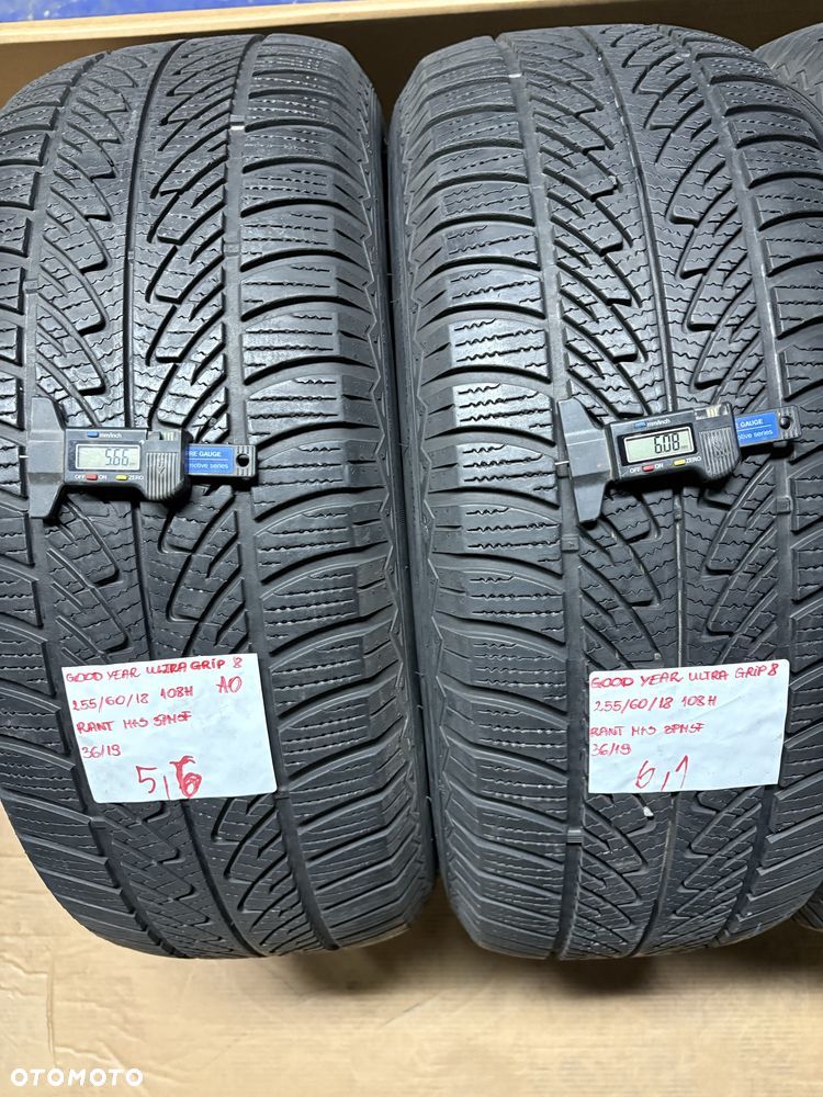 4x 255/60R18 108H GOODYEAR ULTRAGRIP 8 opony zimowe RANT AO M+S  3PMSF - 2