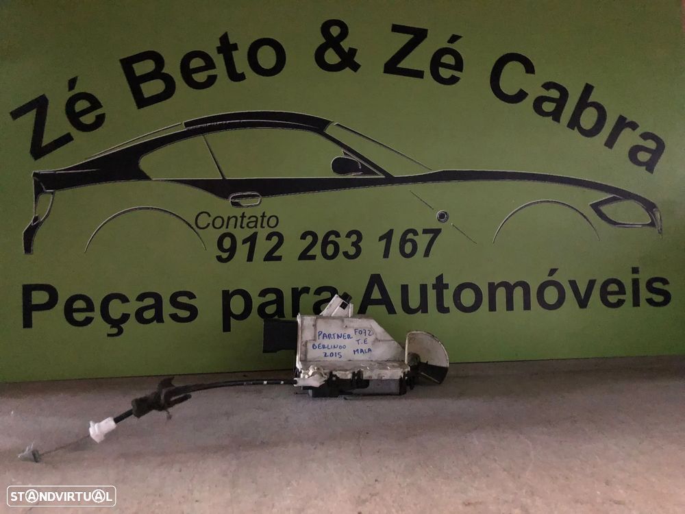 PEUGEOT PARTNER / CITROEN BERLINGO FECHADURA TRAS MALA - F072 - 2