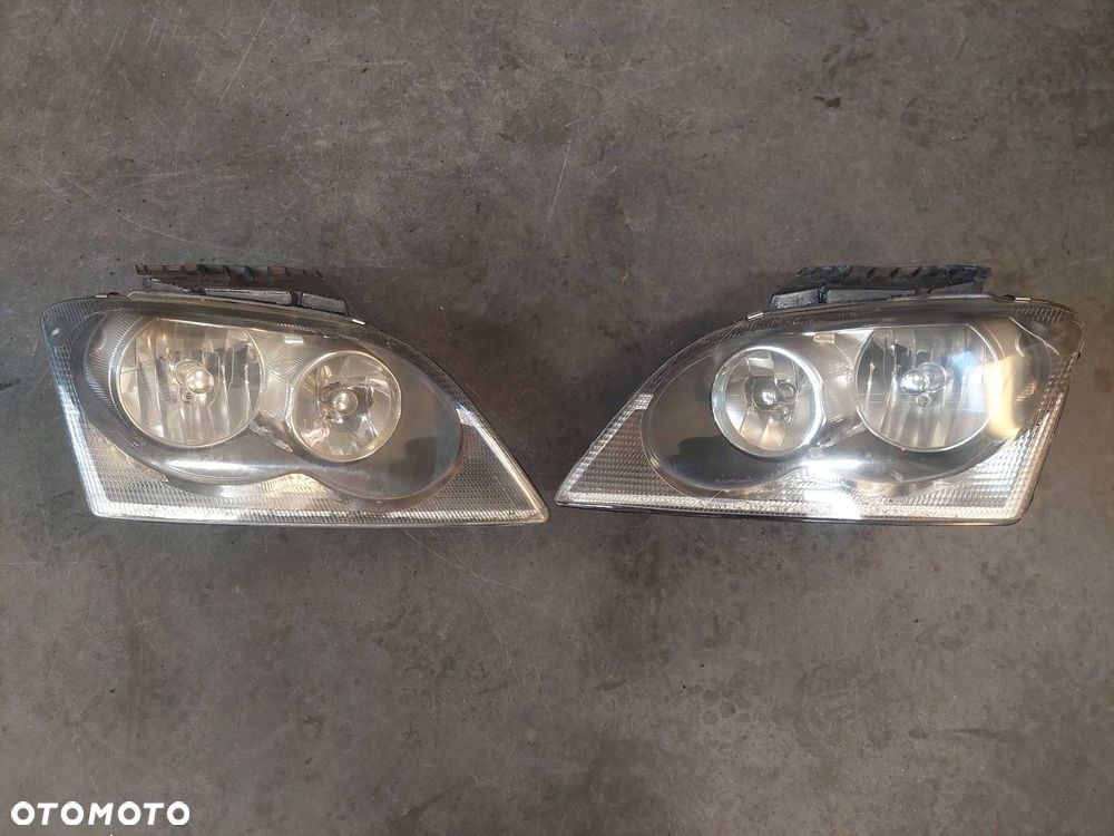 KOMPLETNY PRZÓD MASKA ZDERZAK LAMPA BŁOTNIK CHRYSLER  PACIFICA I PRH - 2