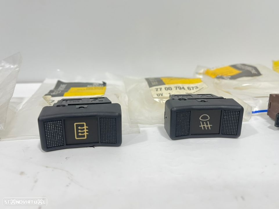 Interruptor botão Renault Novos Originais Vários Modelos - 3