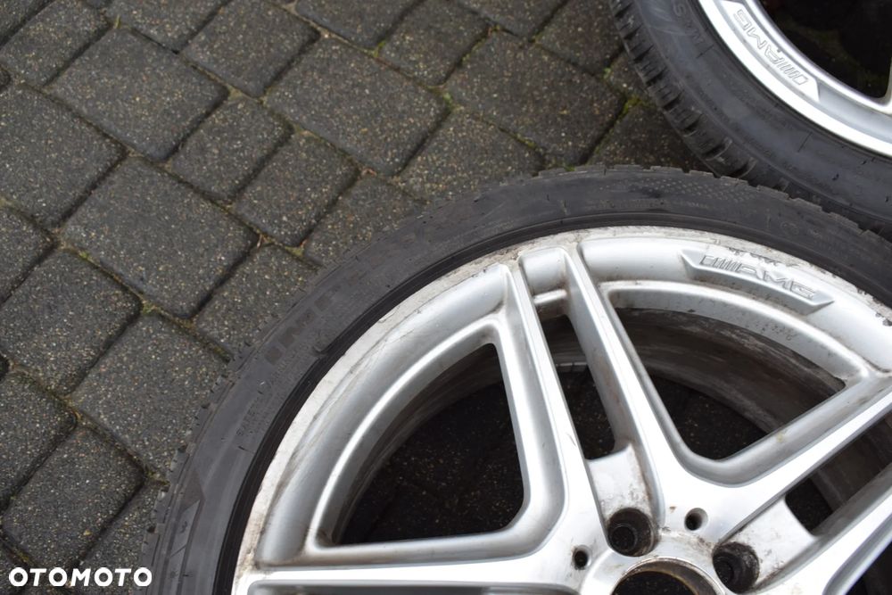 MERCEDES W204 LIFT AMG FELGI KOŁA OPONY 18 WIELESEZONOWE 6.5 MM 5X112 - 4