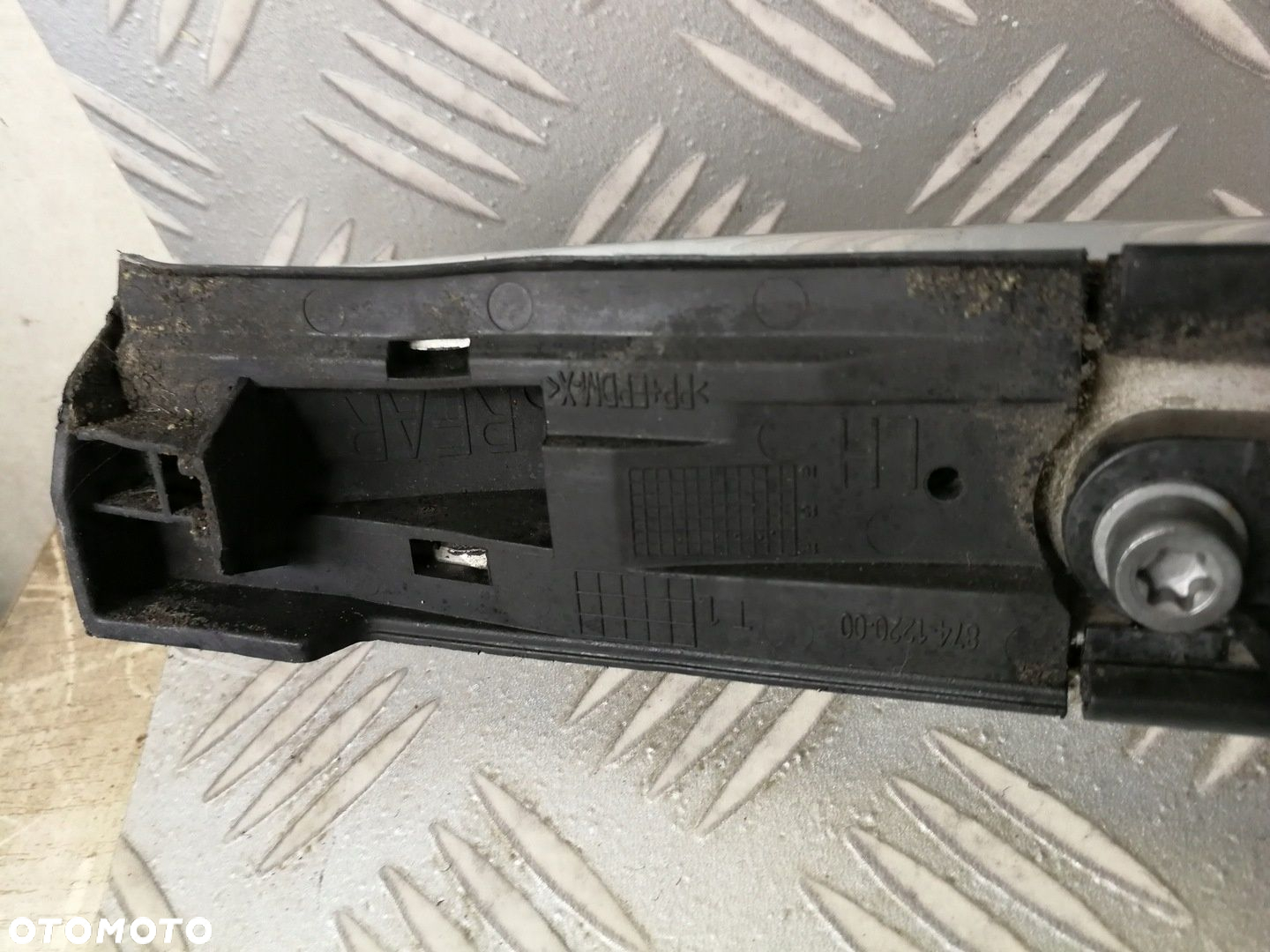 reling dachowy listwa dachu lewy TOYOTA AURIS II 2 KOMBI 2012-2018 CHROM - 10