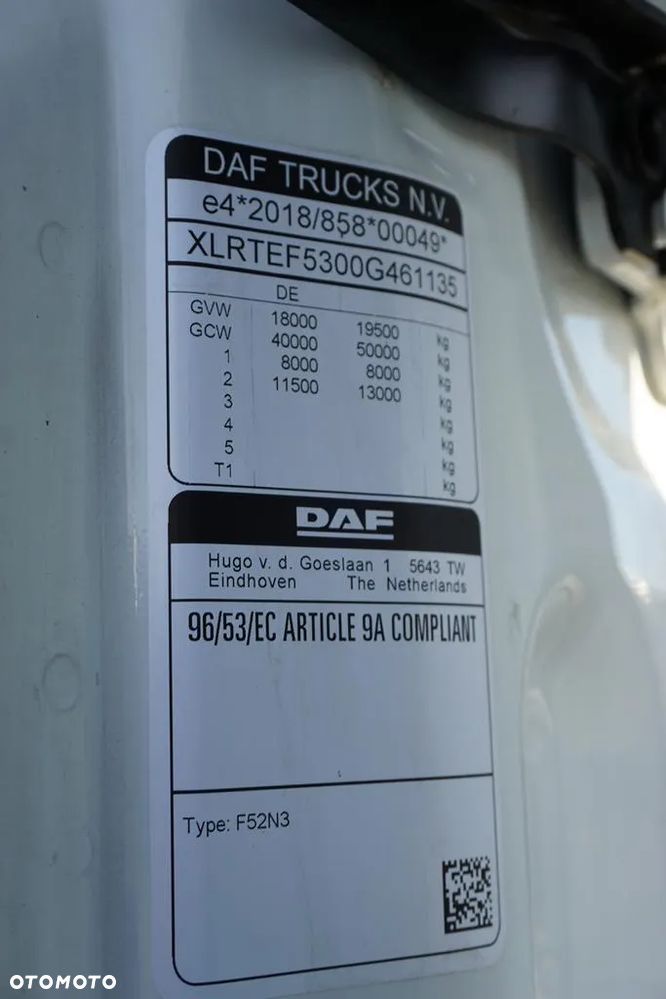 DAF / XG + / 480 / ACC / EURO 6 / I - COOL / PEŁNA OPCJA - 12