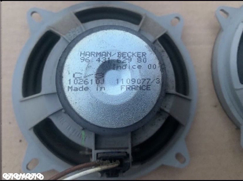 9643162980 głośnik głośniki drzwi 13cm harman becker citroen c2 c3 c4 - 3
