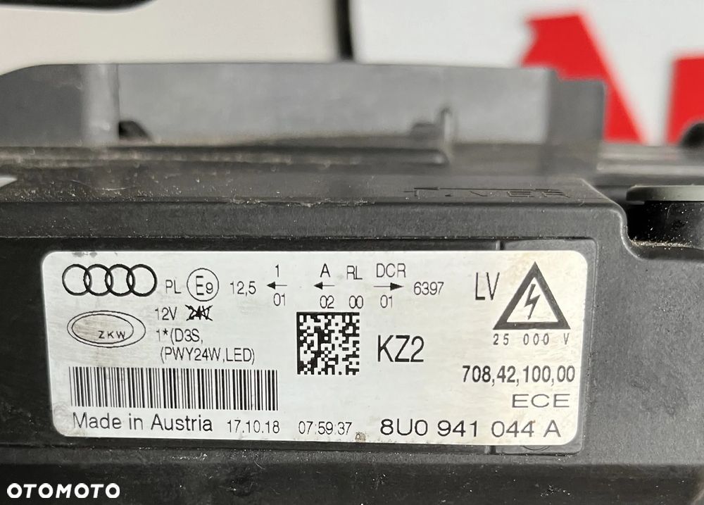 LAMPA PRZÓD PRAWA AUDI Q3 BI XENON LED 8U0941044 A Z MODUŁAMI - 4