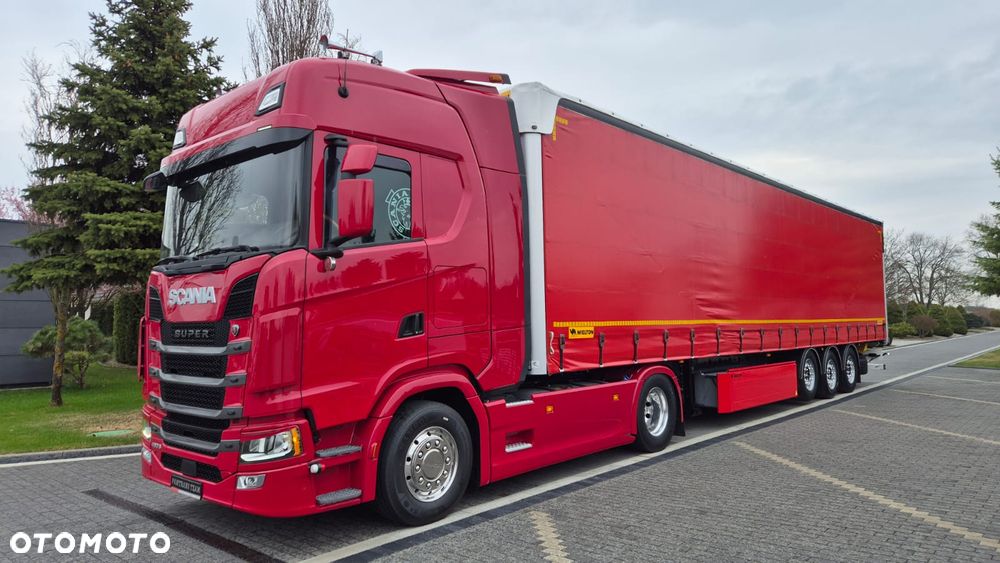 Scania Zestaw SCANIA S460 2023 ROK. NACZEPA WIELTON FIRANKA 2023 ROK - 2
