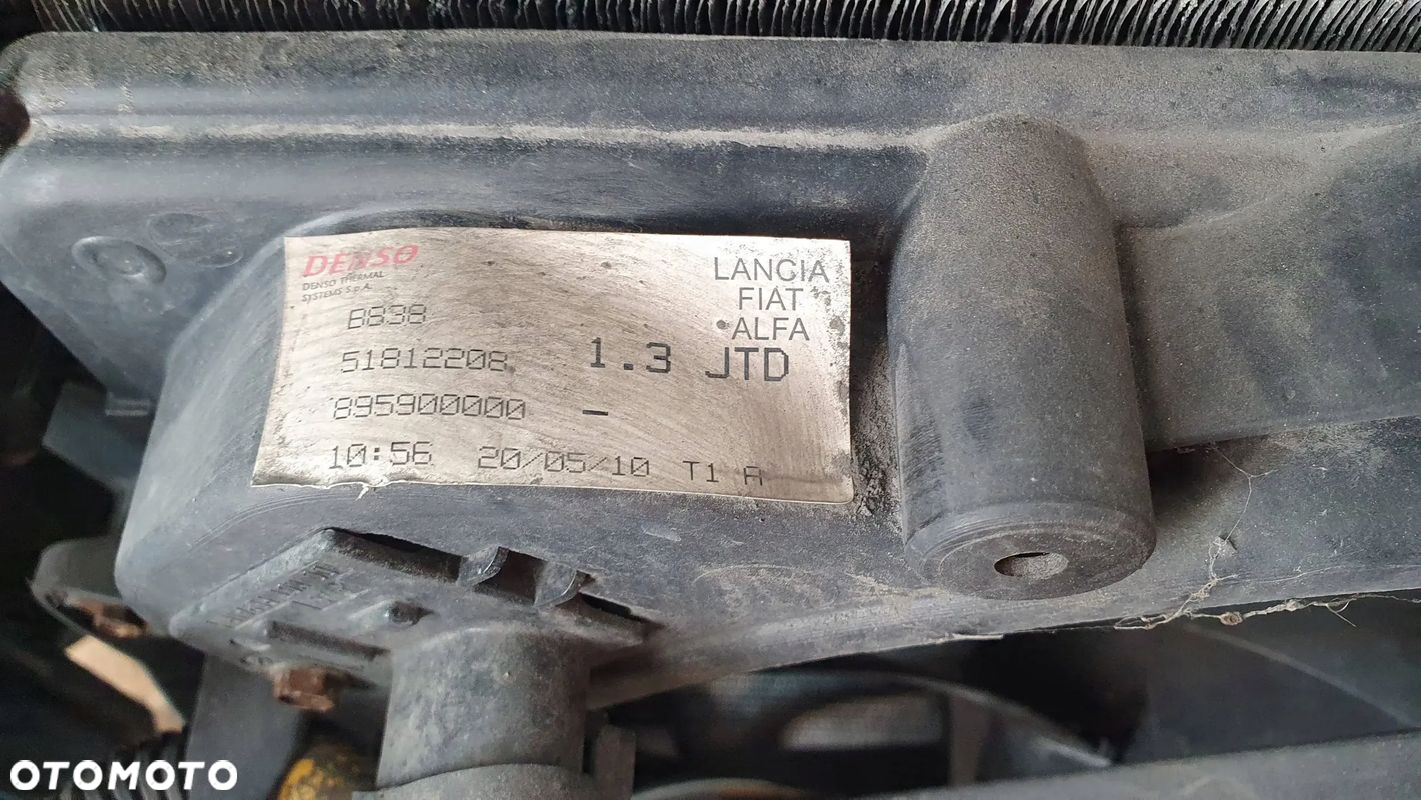 Fiat Doblo Opel Combo 1.3 JTD 10- pas przedni wzmocnienie chłodnice $ - 8