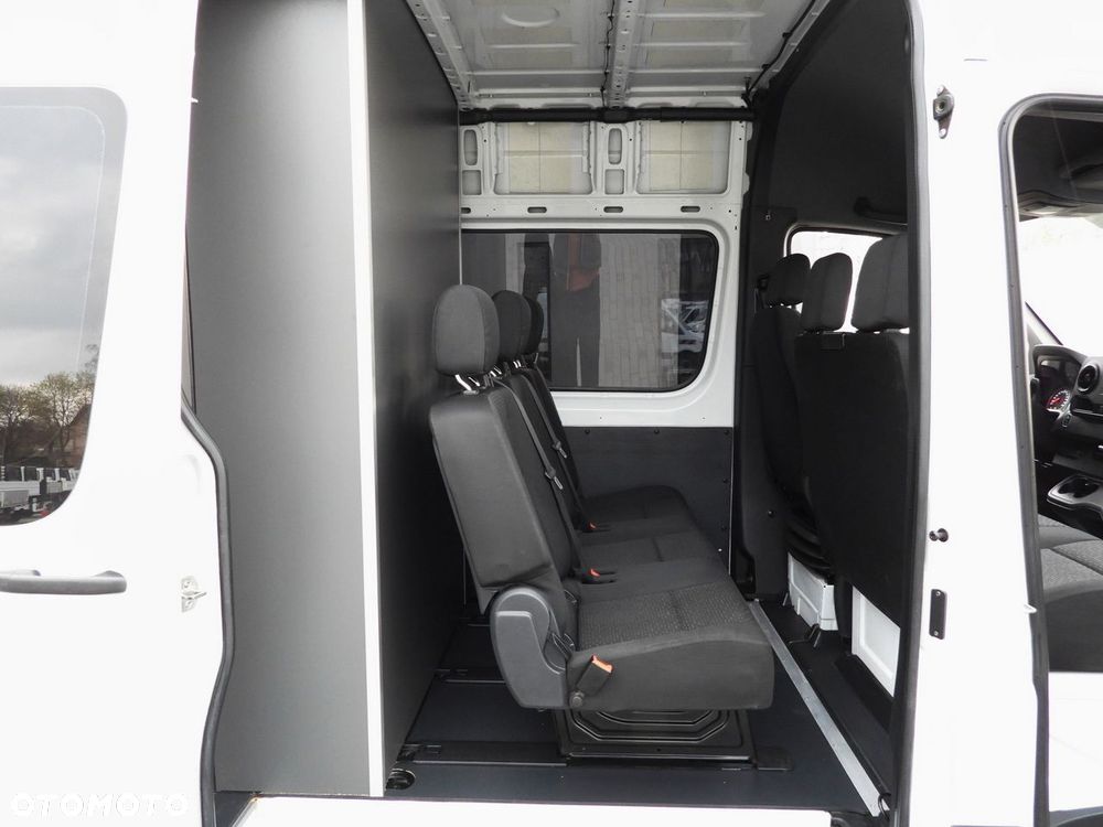 Mercedes-Benz SPRINTER 316 BRYGADÓWKA  6 MIEJSC TEMPOMAT NAWIGACJA LEDY AUTOMAT  KLIMATYZACJA  160KM - 41