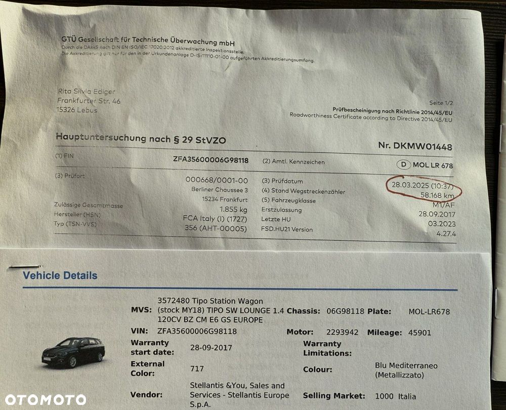 Fiat Tipo 1.4 T-Jet 16v Lounge EU6 - 38