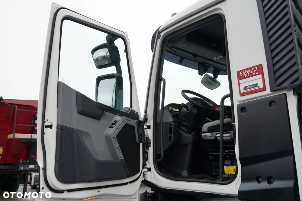 Renault C 430 / 6x4 / WYWROTKA 2 STRONNA / HYDROBURTA + HDS HIAB 211 EP-3 / EURO 6 / STEROWANIE RADIOWE / ROTATOR / ŁYŻKA - 28