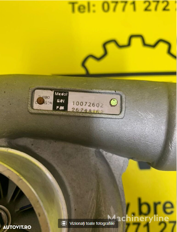 Turbocompresor motor PERKINS (10072602) pentru excavator PERKINS 267A162 nou - 3