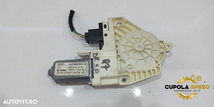 Motoras macara geam spate dreapta 4L0959802B Audi Q7 4L [2005 - 2009] - 2