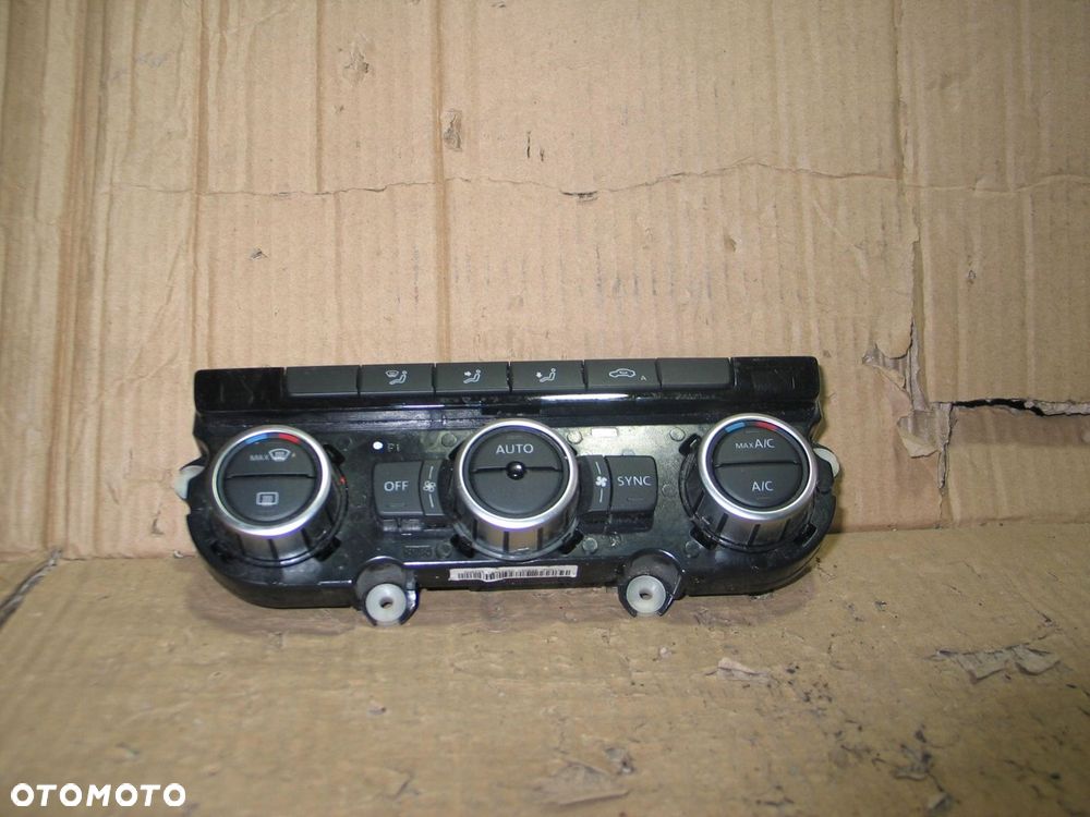 panel klimatyzacji nawiewu vw passat CC B7 3AA - 4