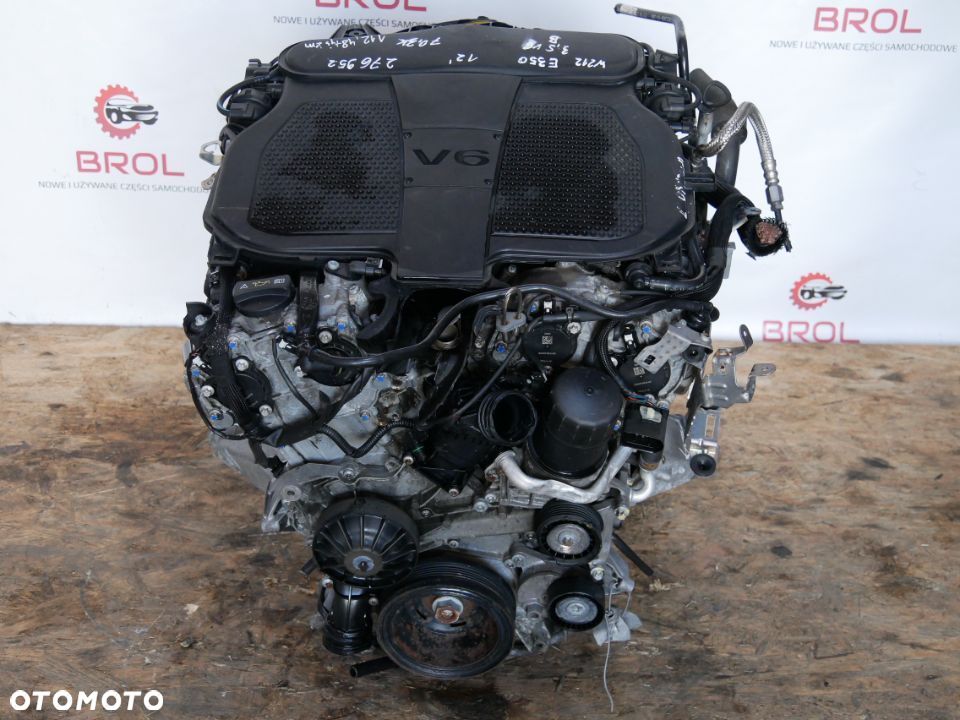 SILNIK MERCEDES E350 W212 3.5 V6 12' 276952  FILM - 2