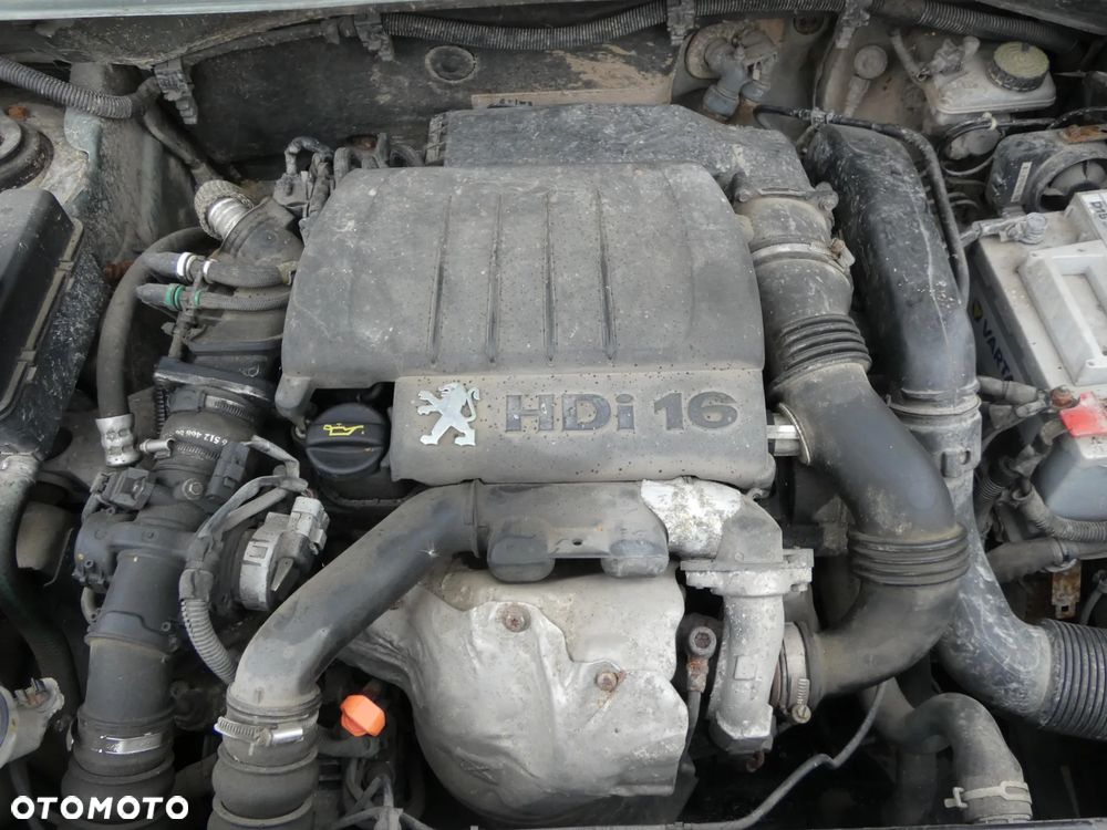 9HX (DV6ATED4) Kompletny silnik z osprzętem 1.6 HDI PEUGEOT PARTNER 05-18 - 1