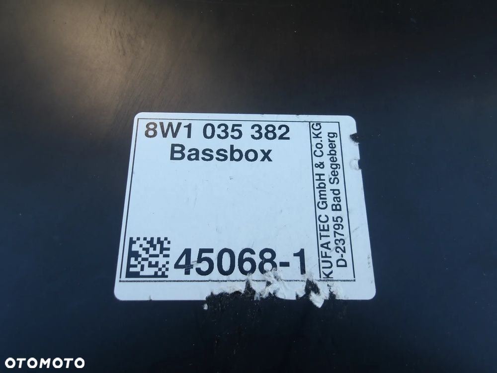 GLOSNIK NISKOTONOWY BASOWY AUDI A4 A5 8W1035382 - 8