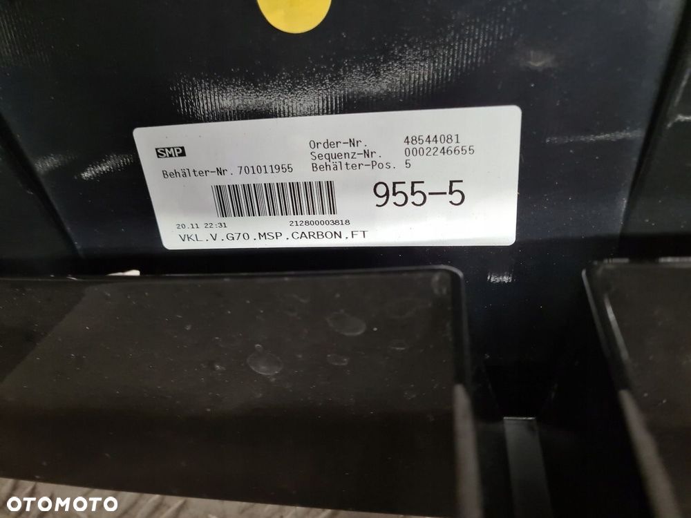BMW 7 G70 ZDERZAK PRZÓD PRZEDNI 6PDC 416 M-PAKIET - 8