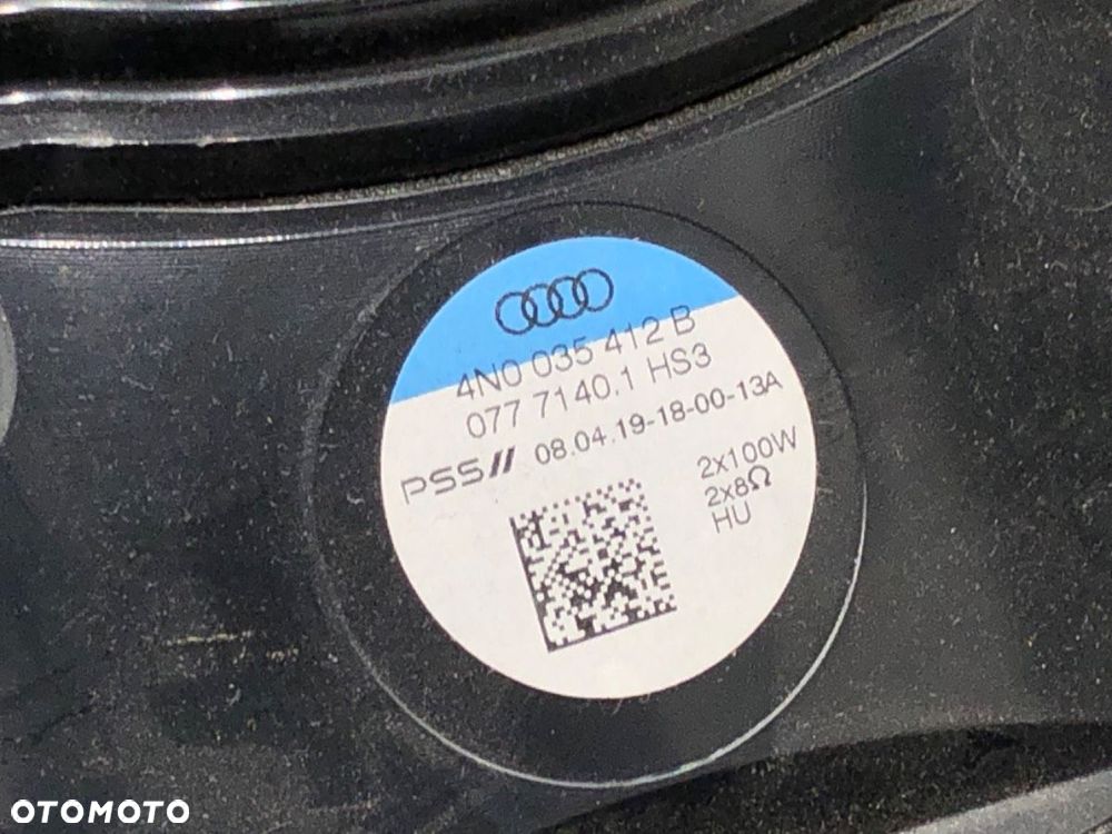 GŁOŚNIKI KOMPLET  AUDI A8 D5 (4N2, 4N8) 2017 - 2022 50 TDI Mild Hybrid quattro 210 kW [286 KM] - 19